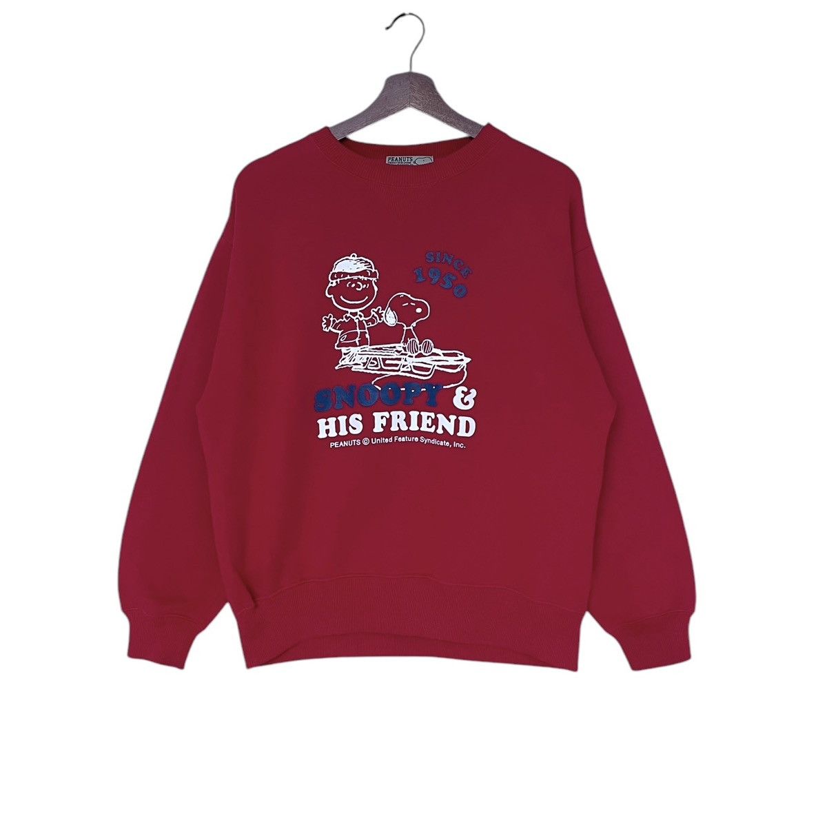 Peanuts × Vintage Vintage Cartoon Peanuts Sweatshirt 1990s Size US M / EU 48-50 / 2 - 1 Thumbnail