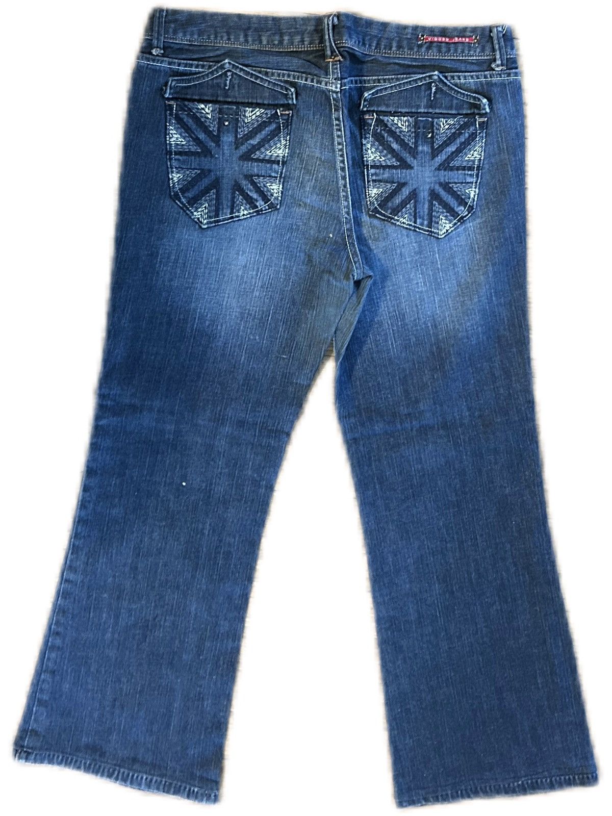 Vintage Vintage Vigoss Union Jack Flares Size US 34 / EU 50 - 2 Thumbnail