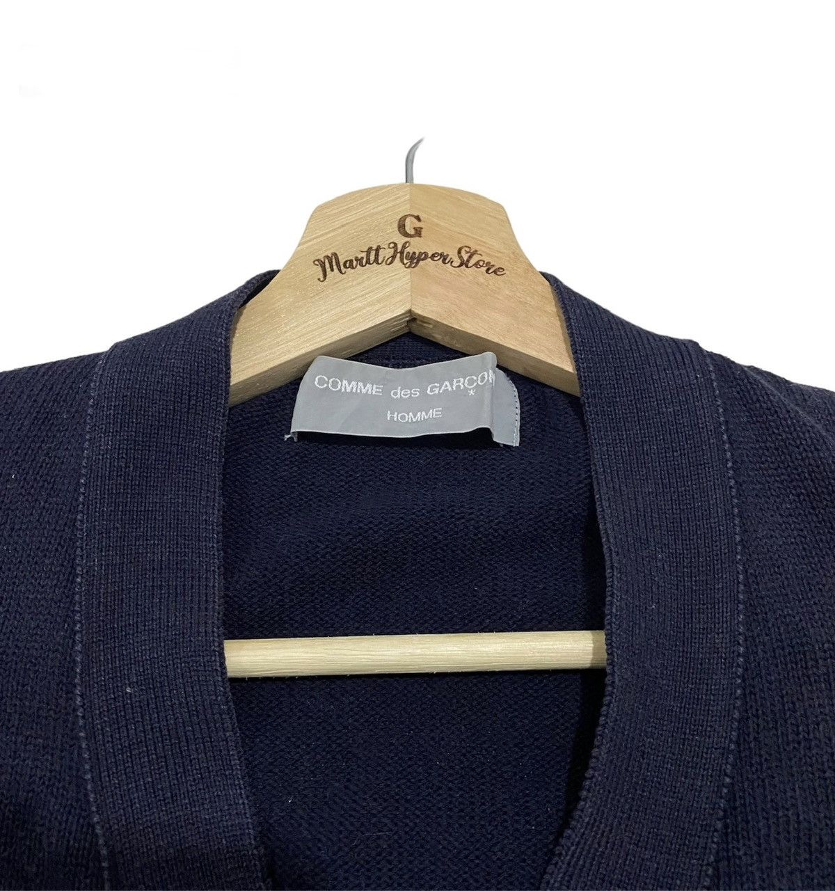 Comme des Garcons Homme COMME des GARCON HOMME CARDIGAN AD1988 Size US M / EU 48-50 / 2 - 2 Thumbnail
