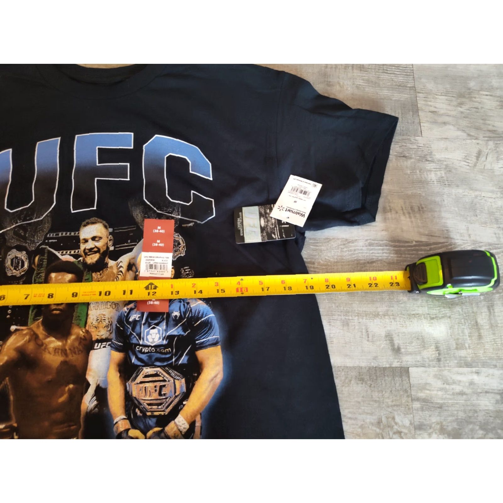 UFC UFC Tee Shirt NWT WorldWide Connor McGregor Jon Jones Israel Adesanya Size M Black Cotton Graphic Print Crew Neck Short Sleeve Mens Size US M / EU 48-50 / 2 - 6 Thumbnail