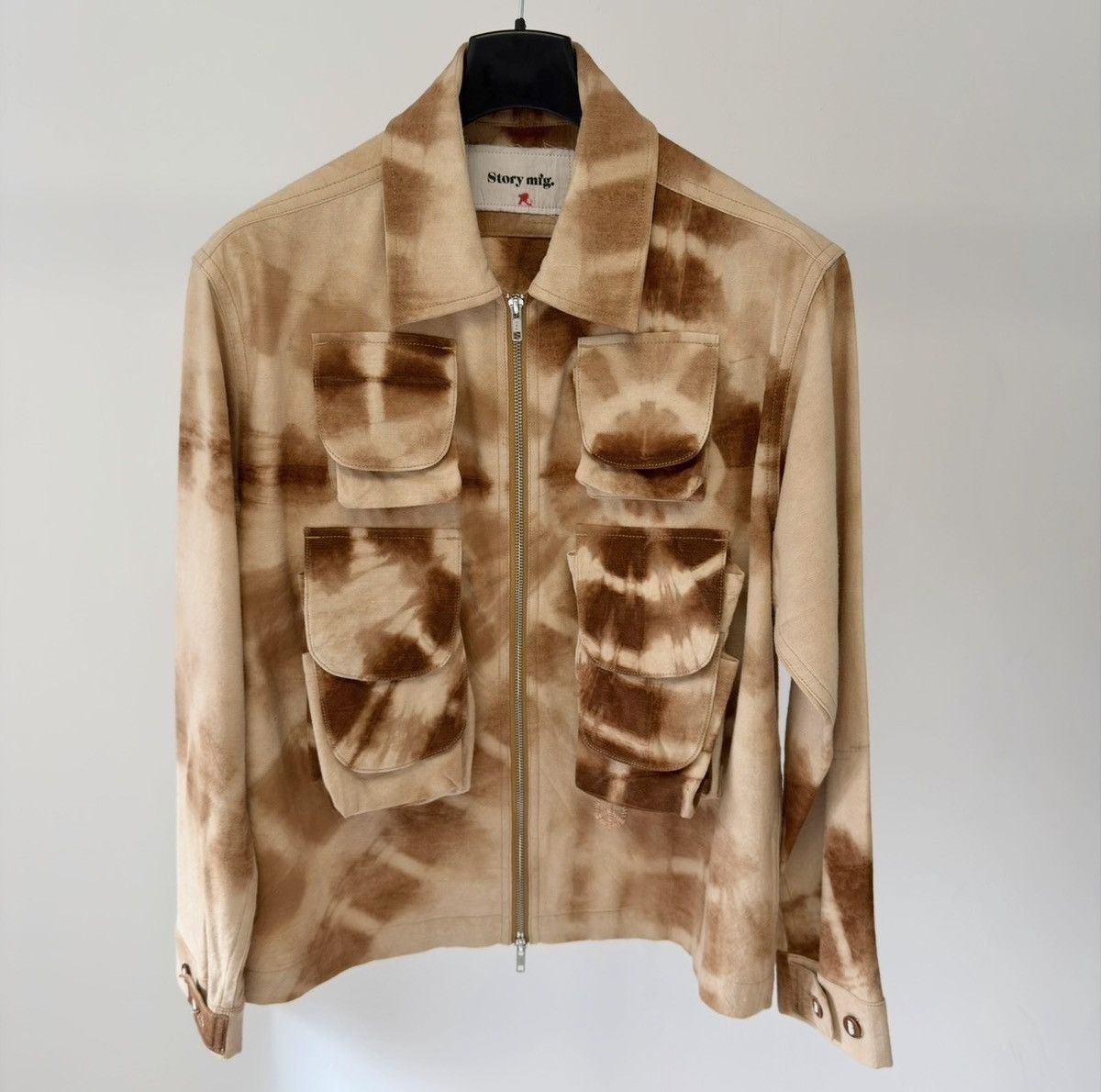 Sample Tie Dye Utility Jacket