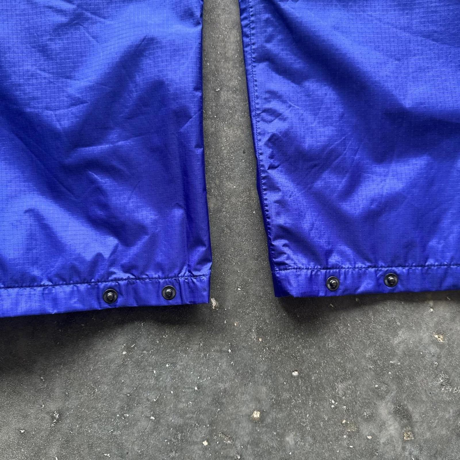 NFL Bass Drop Blue Nylon Gortex Track Pants Size US 32 / EU 48 - 5 Thumbnail