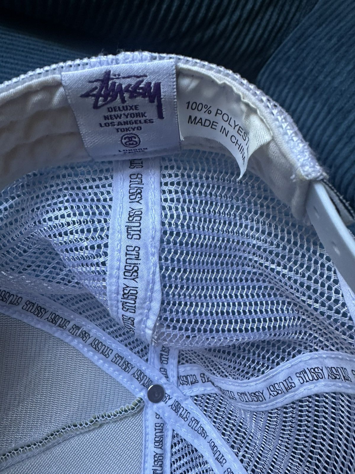 Stussy Stussy Rare Greensleeves Trucker Hat - Snapback Size ONE SIZE - 7 Thumbnail