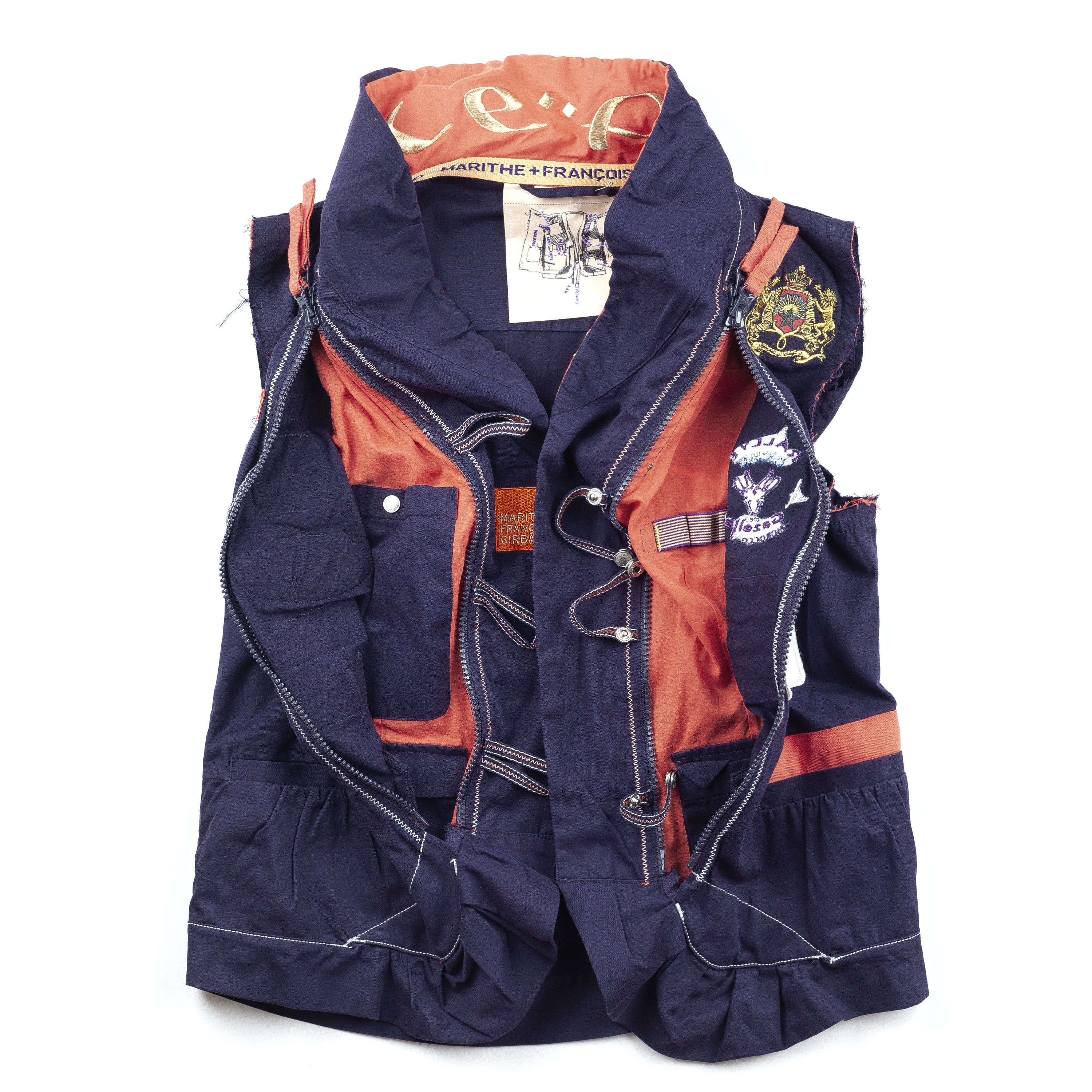 Marithé François Girbaud Utility Multipocket Vest