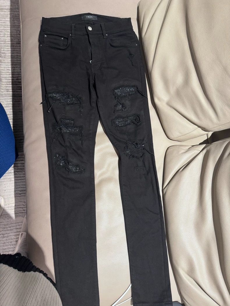 Amiri Amiri Black diamond jeans 2501-Nextarrow Size US 30 / EU 46 - 3 Thumbnail