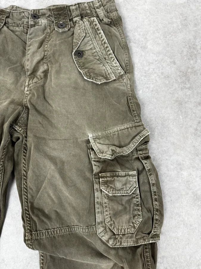 Dolce & Gabbana AW2004 Dolce & Gabbana Olive Green Multi Pockets Cargo Pants Size US 32 / EU 48 - 8 Thumbnail