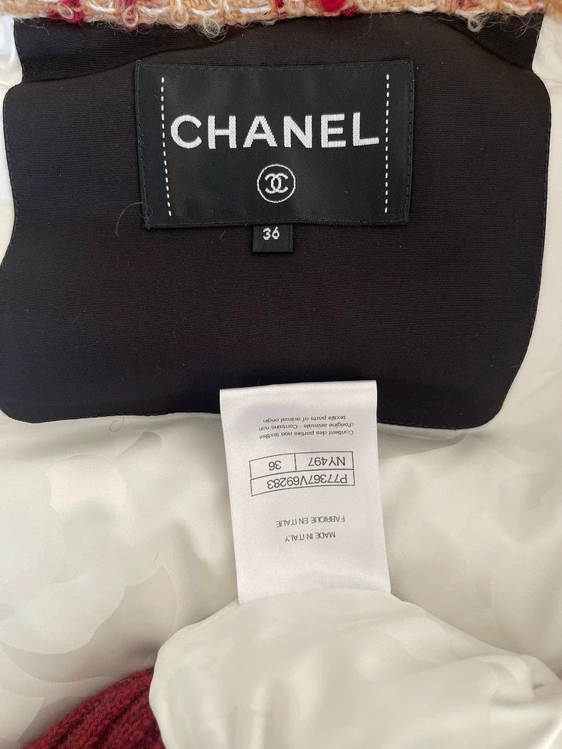 Chanel Chanel 24n red plaid vest Size XS / US 0-2 / IT 36-38 - 4 Thumbnail