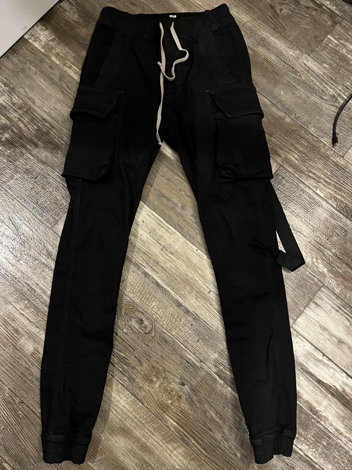 Rick Owens Drkshdw Rick owens mastodon waxed cargos Size US 30 / EU 46 - 1 Thumbnail