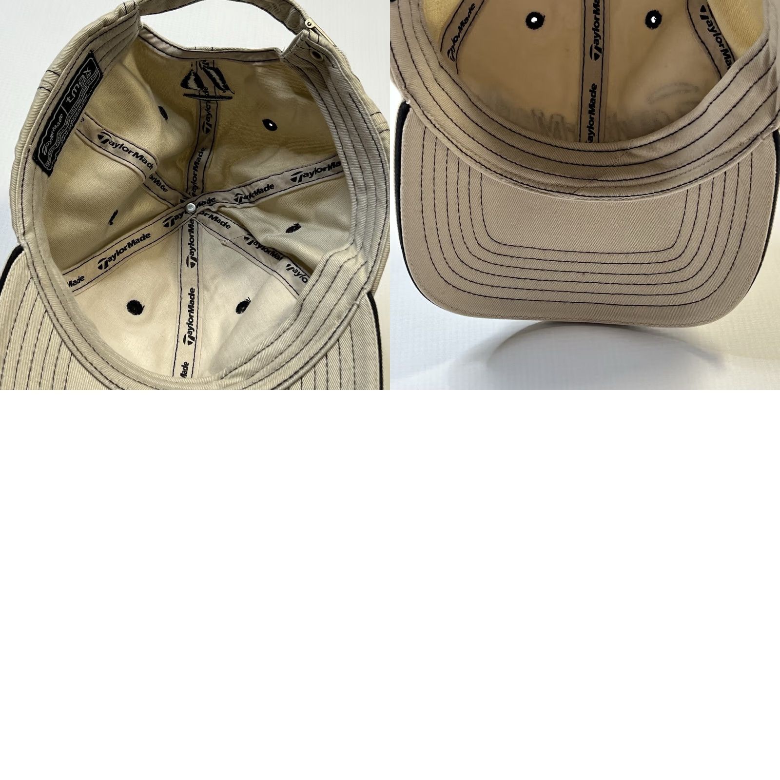 TaylorMade VINTAGE TaylorMade R7 TMax Gear Cap Hat Adult Adjustable Beige 100% Cotton Size ONE SIZE - 8 Thumbnail