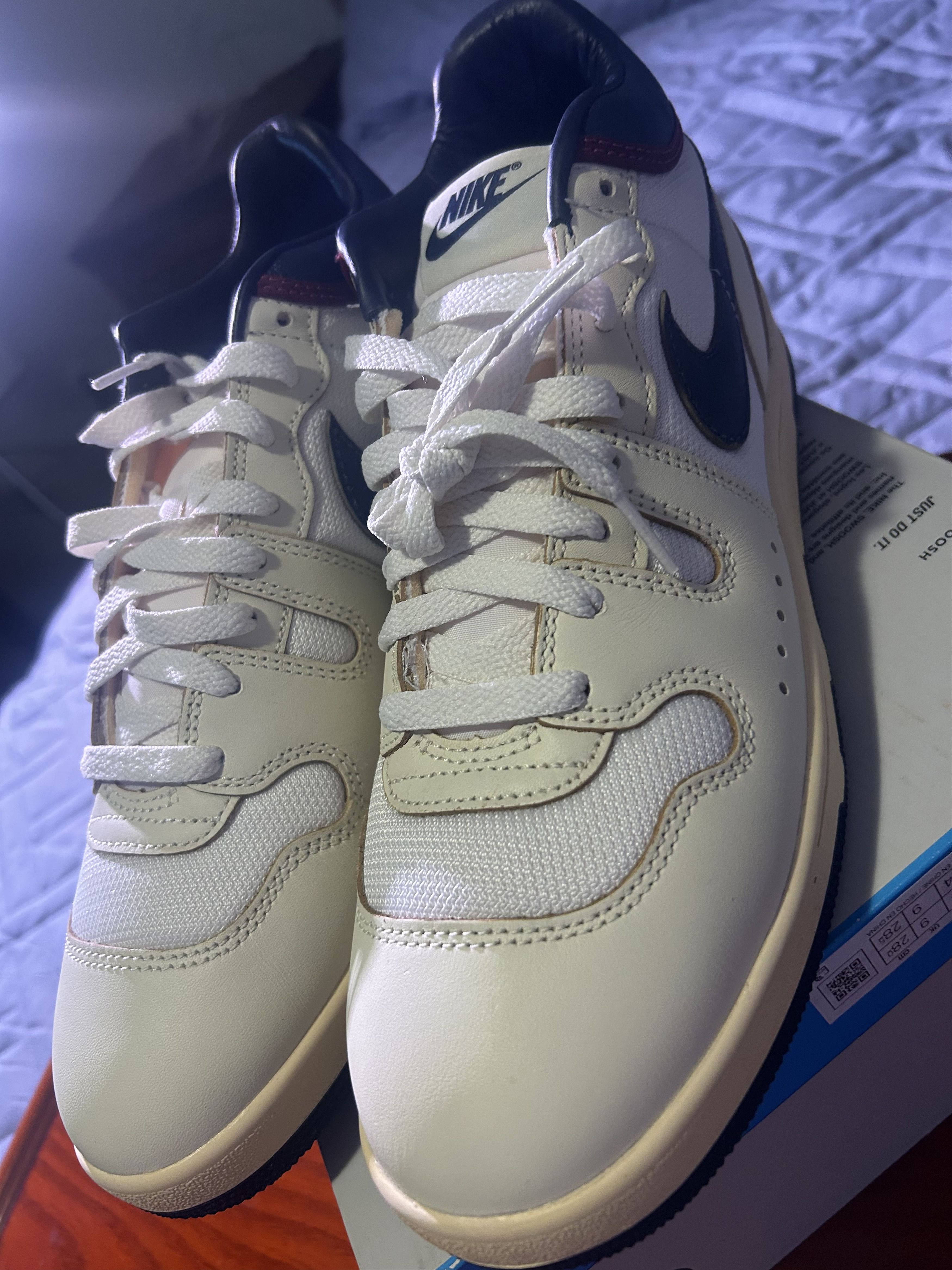 Nike Mac Attack Prem “Better Wit Age” John McEnroe 1984*BX No Lid Size US 10 / EU 43 - 4 Thumbnail