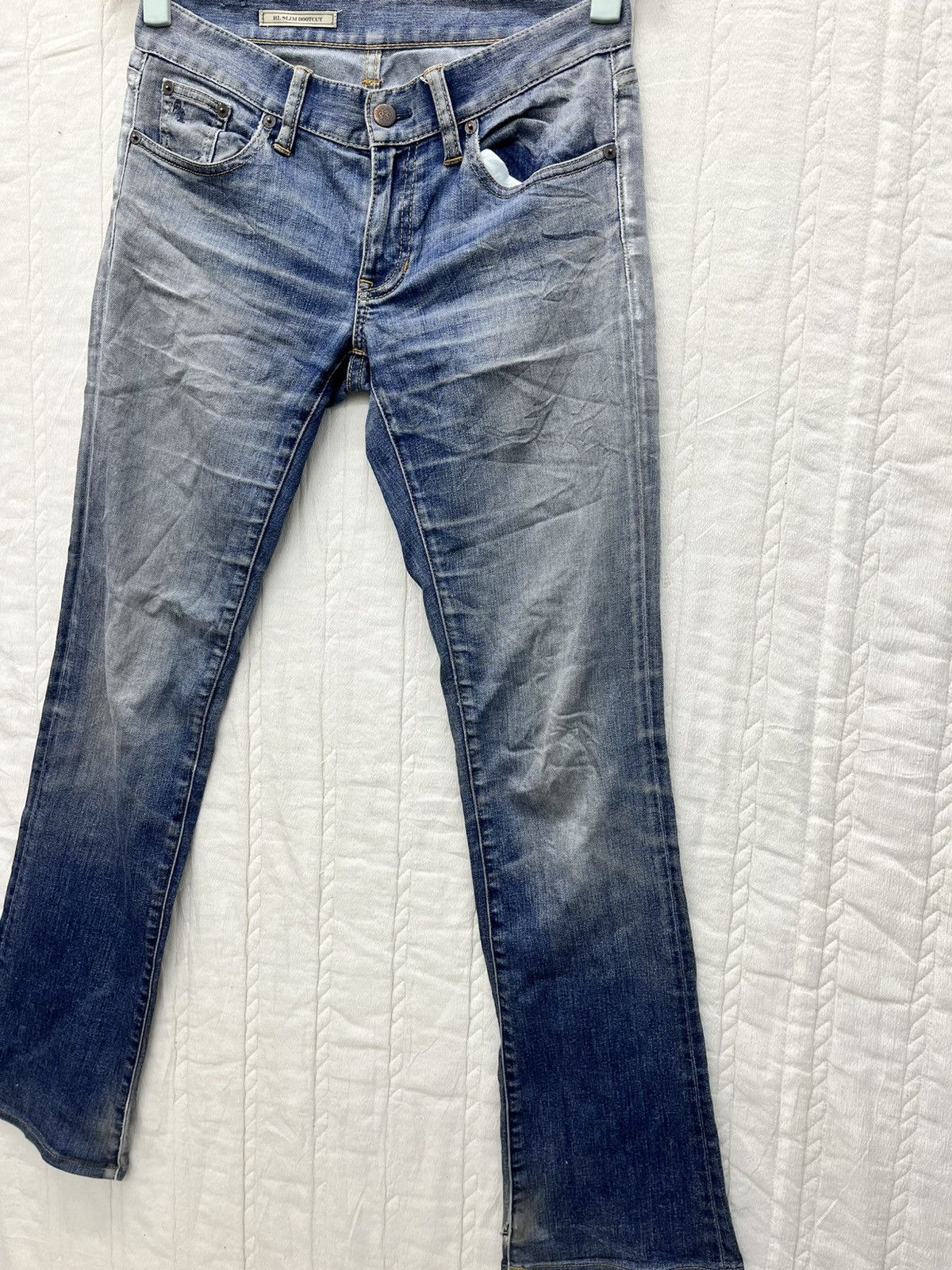 Polo Ralph Lauren × Ralph Lauren ARCHIVE🔥RALPH LAUREN RL SLIM BOOTCUT DENIM Size 30" / US 8 / IT 44 - 3 Thumbnail