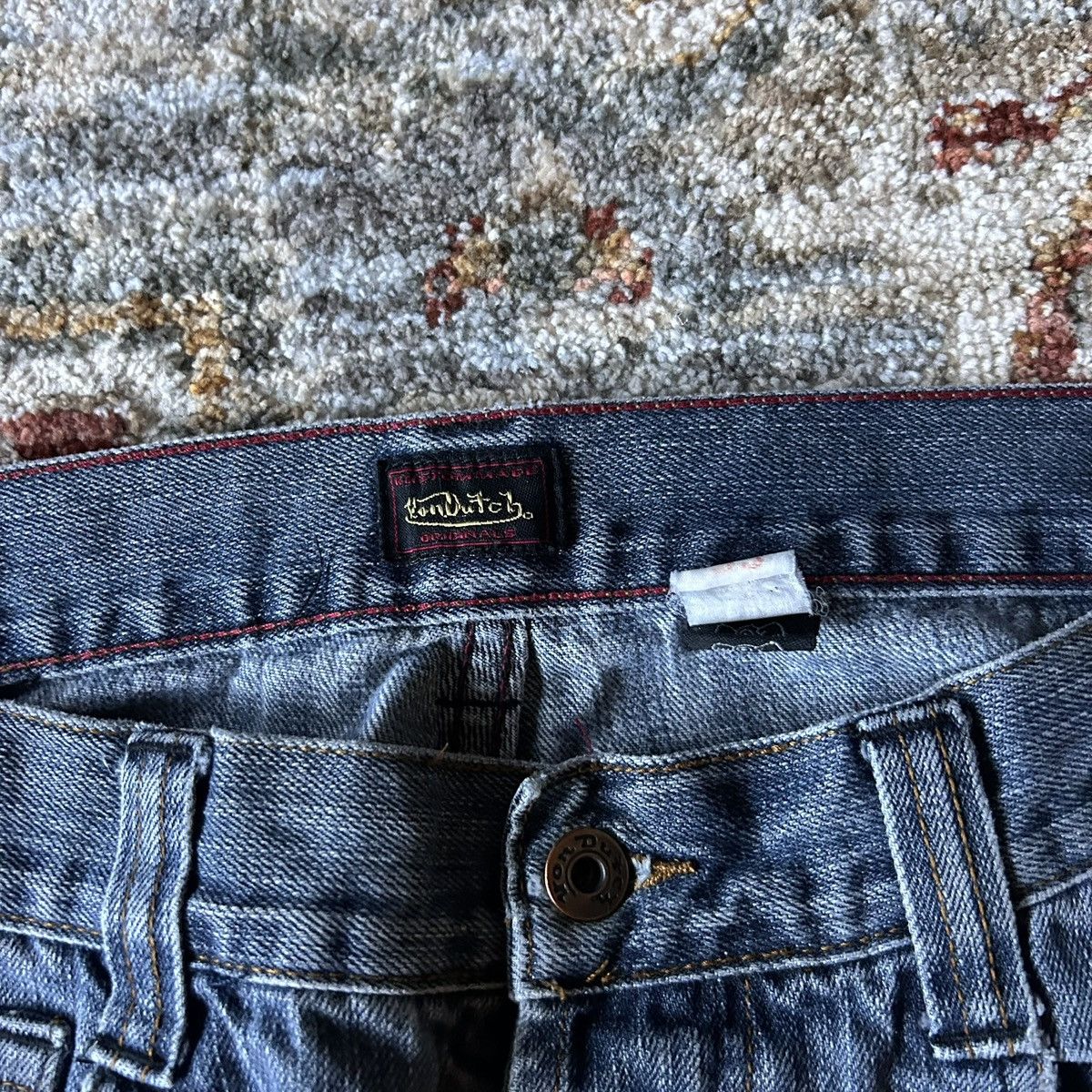Von Dutch Vintage 2000s Von Dutch Straight/Bootcut Jeans Size US 33 - 5 Thumbnail