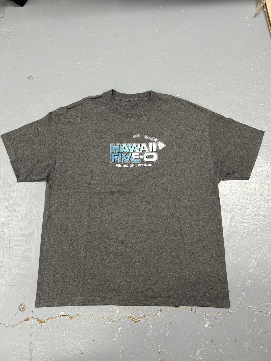 Vintage Crazy Y2K Essential Hawaii 5-0 Graphic TV Show Tee Shirt Size US XXL / EU 58 / 5 - 1 Thumbnail
