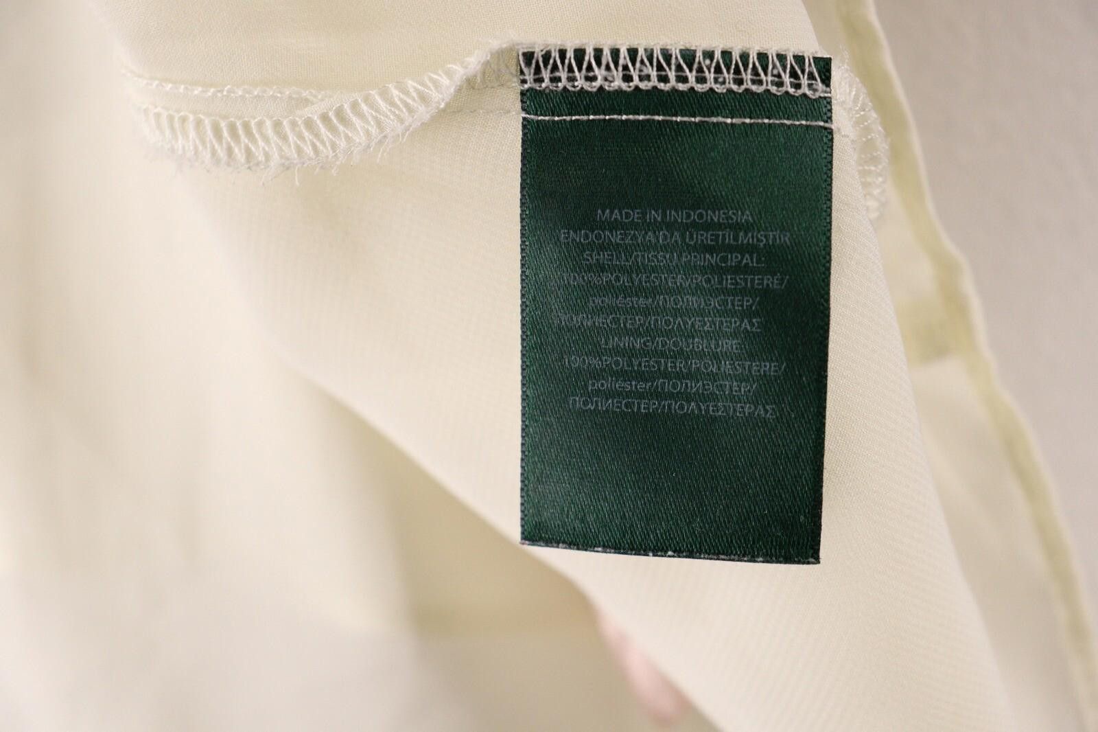 Lauren Ralph Lauren Lauren Ralph Lauren Ivory Summer Tank Top Shirt Size XL Size XL / US 12-14 / IT 48-50 - 9 Thumbnail