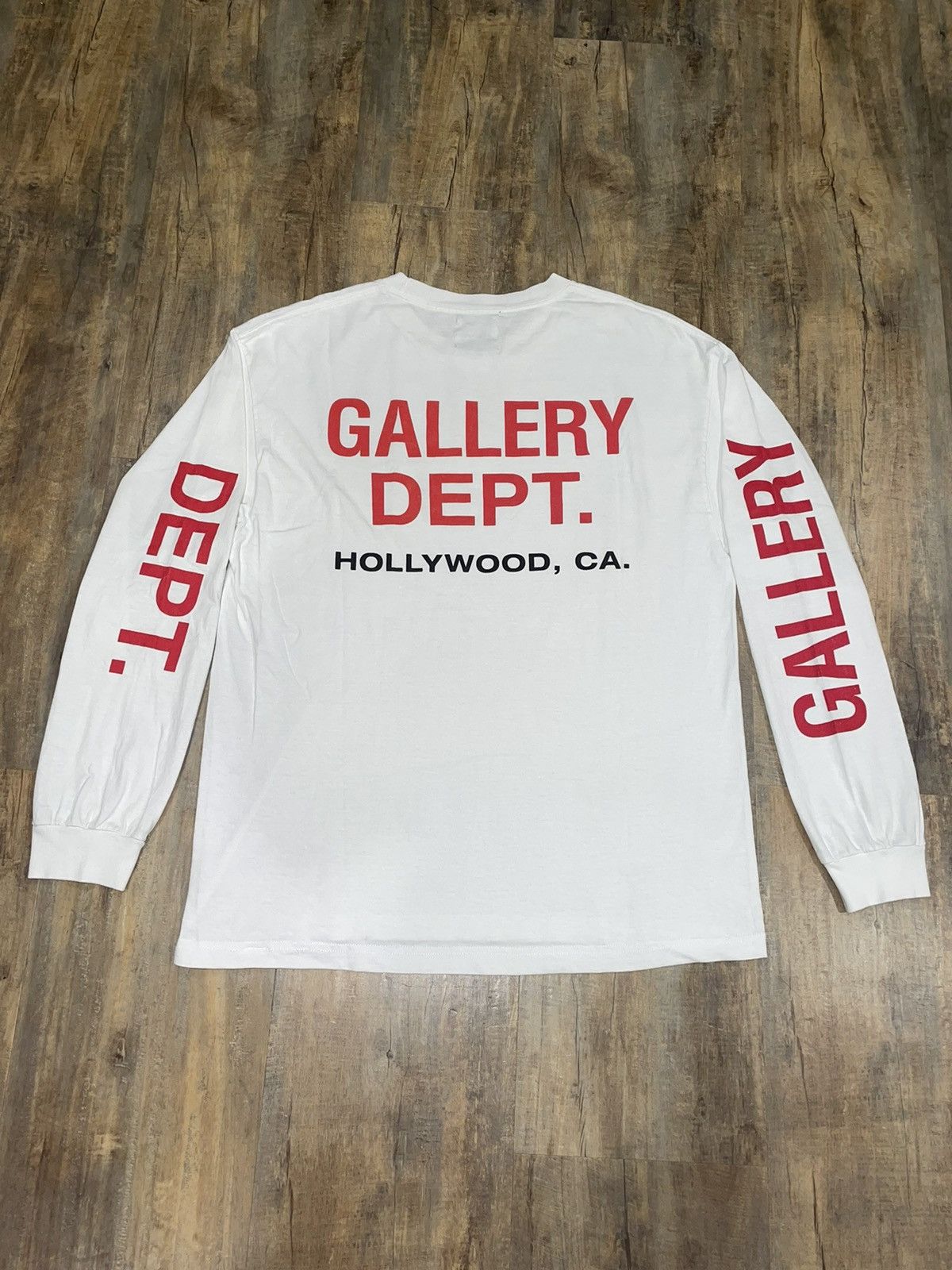 Gallery Dept. RARE Gallery Dept Red Souvenir Logo Collector White