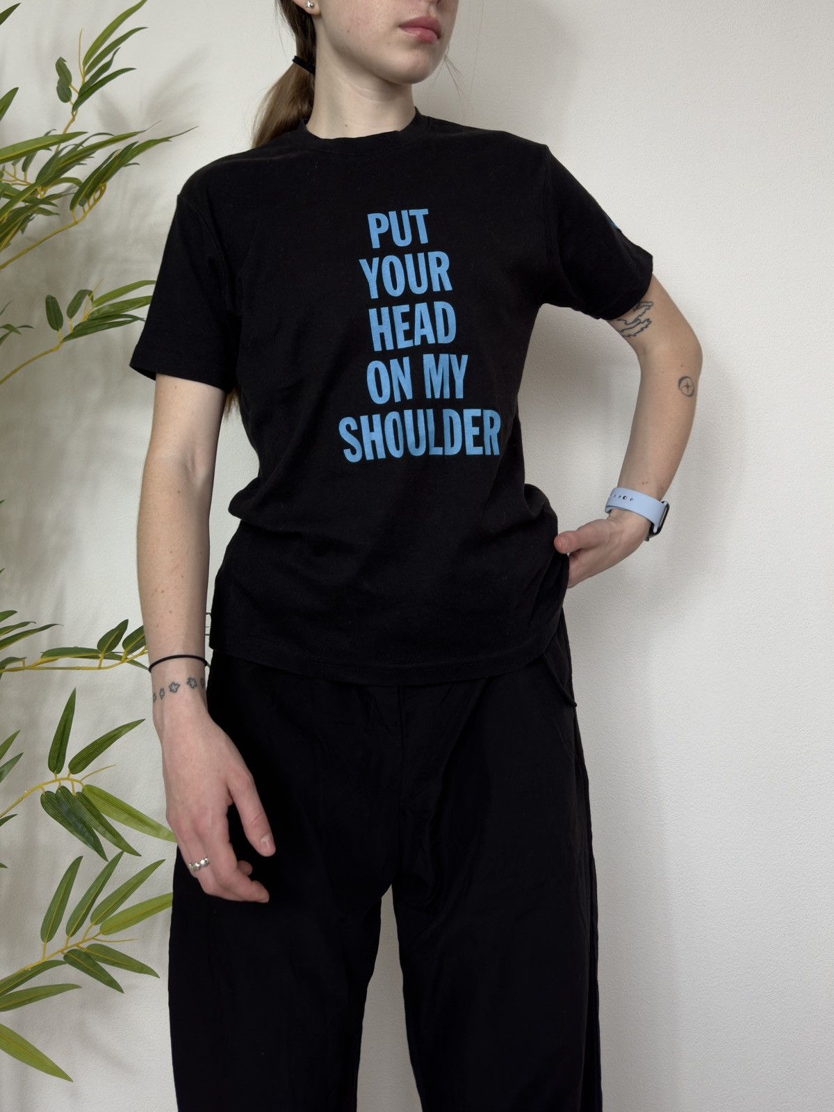Band Tees PUT YOUR HEAD ON MY SHOULDER PAUL ANKA HANES TEE Size XL / US 12-14 / IT 48-50 - 2 Thumbnail