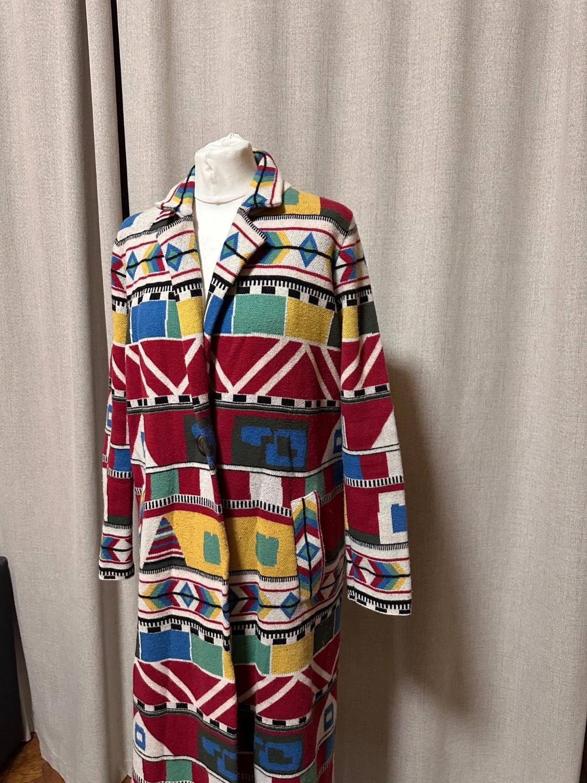 United Colors Of Benetton United Colors of Benetton x Stella Jean Cashmere Wool Coat Size S / US 4 / IT 40 - 4 Thumbnail