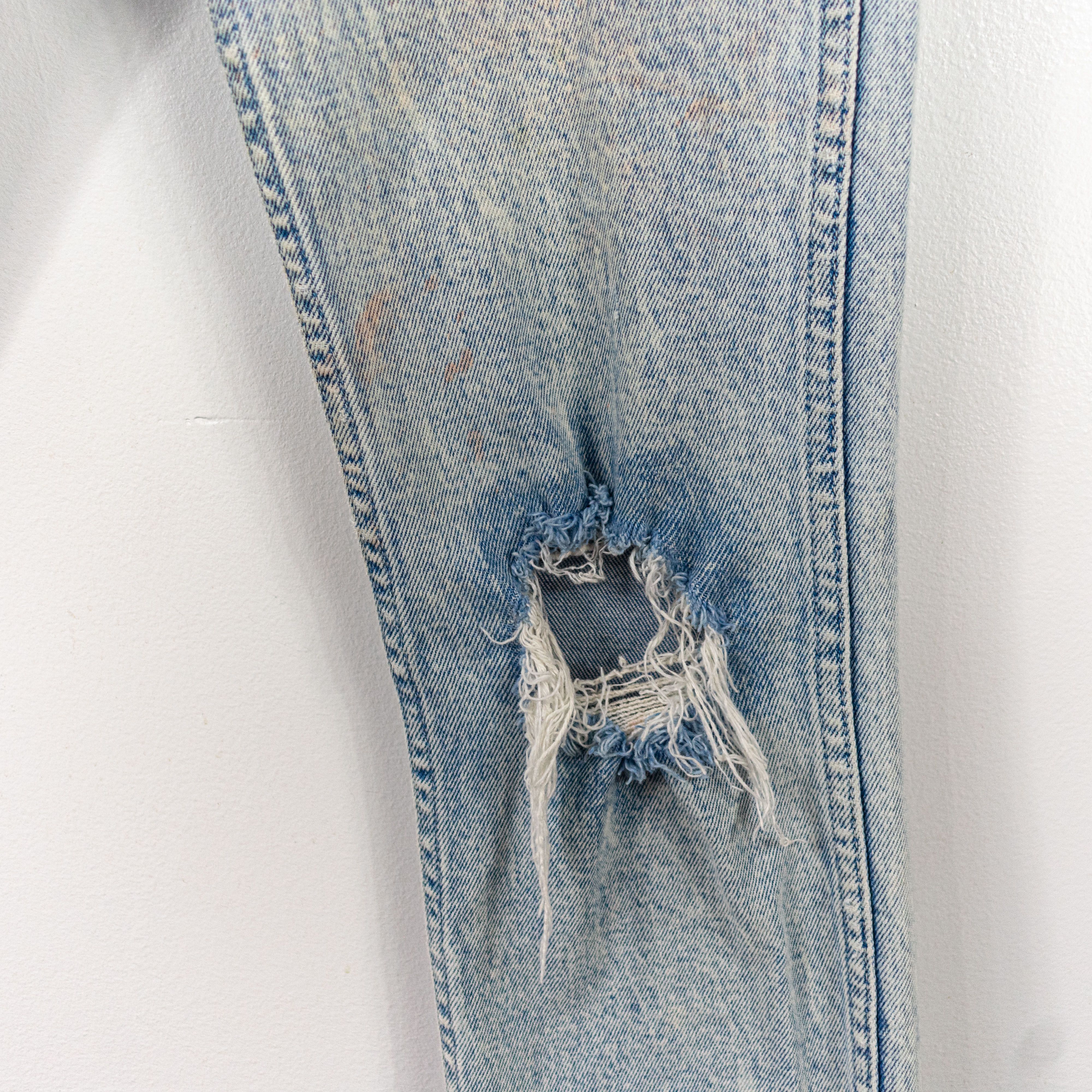 Levi's Levi's Line 8 Distressed Jeans Raw Hem Juniors Size 3 Size 32" / US 10 / IT 46 - 11 Thumbnail