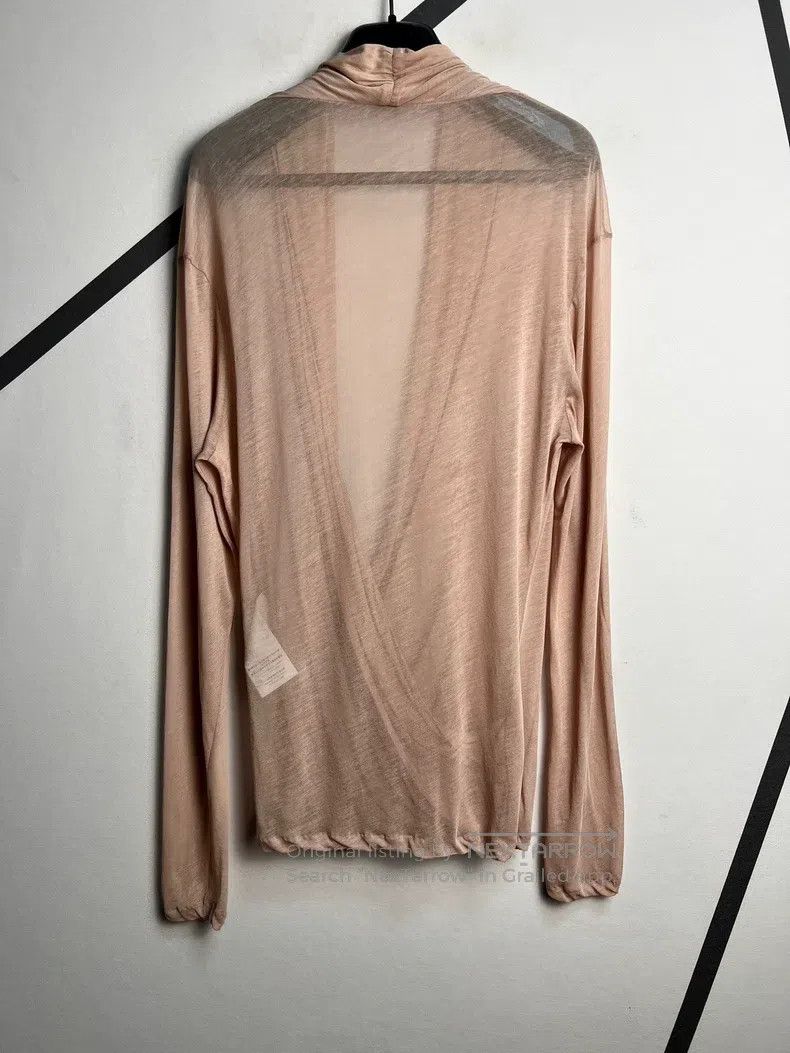 Saint Laurent Paris Saint Laurent Paris Pleated Deep V-neck Semi-transparent S Size M / US 6-8 / IT 42-44 - 2 Thumbnail