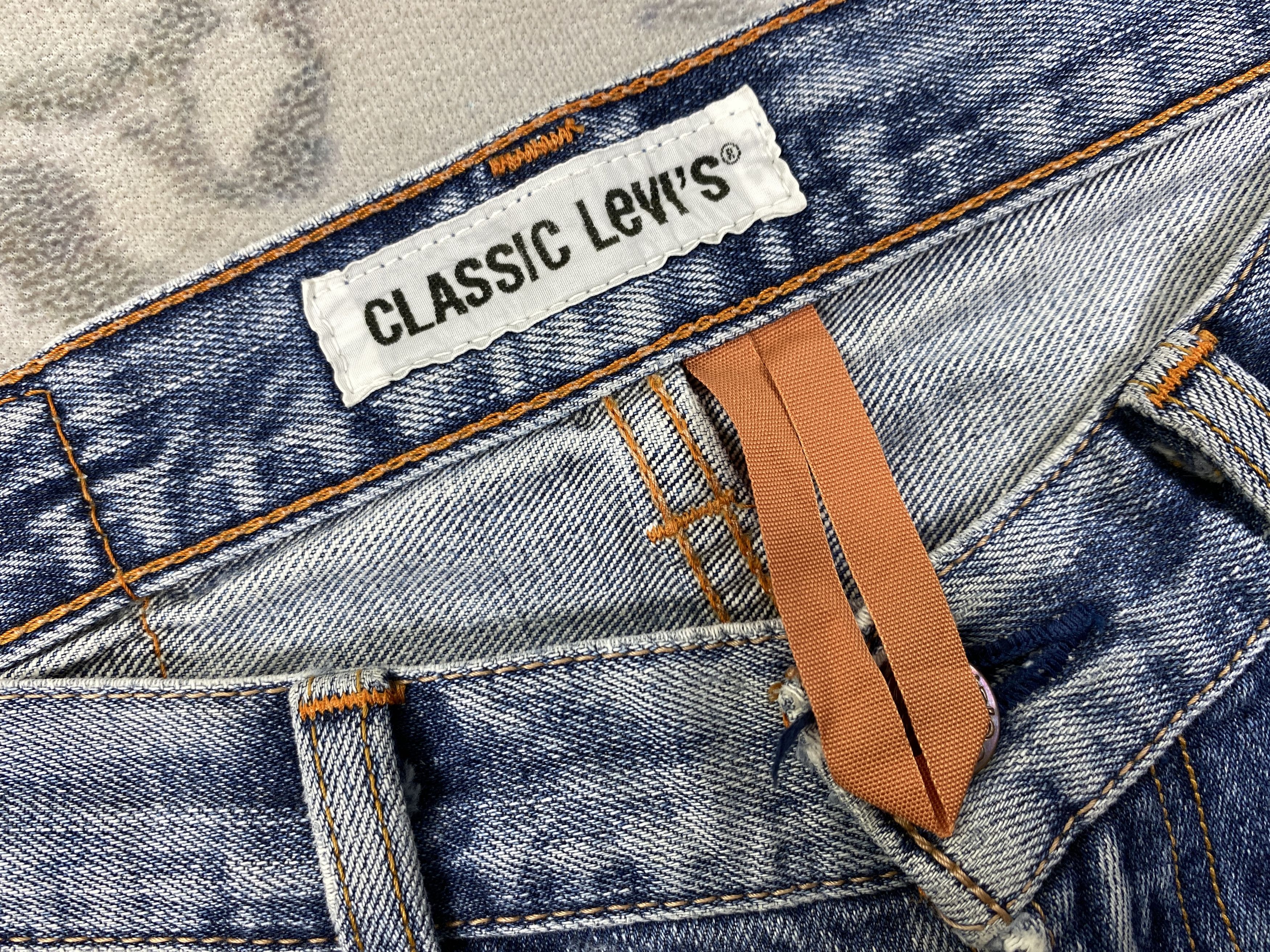 Levi's Distressed Blue Vintage Levi's 502 31x28 Denim -SJ192 Size US 31 - 6 Thumbnail