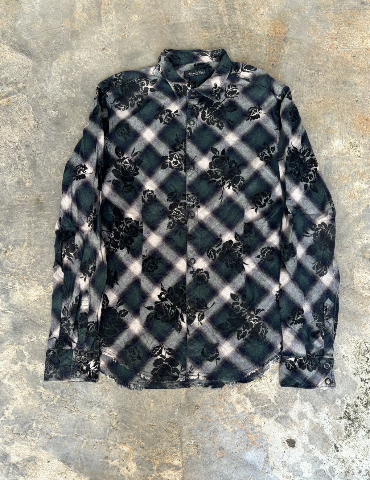Tornado Mart Tornado Mart Floral Ifsixwasnine Lgb Style Shirt Size US M / EU 48-50 / 2 - 1 Thumbnail