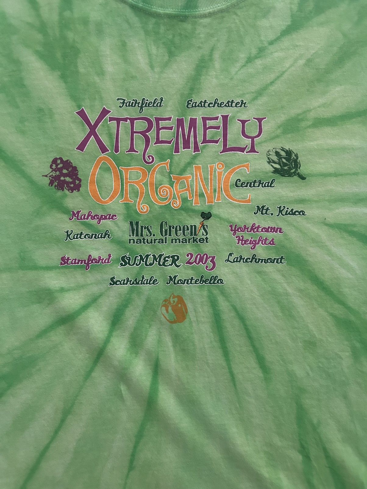 Anvil 2003 Anvil Tie Dye Nature T-Shirt Size US L / EU 52-54 / 3 - 3 Thumbnail