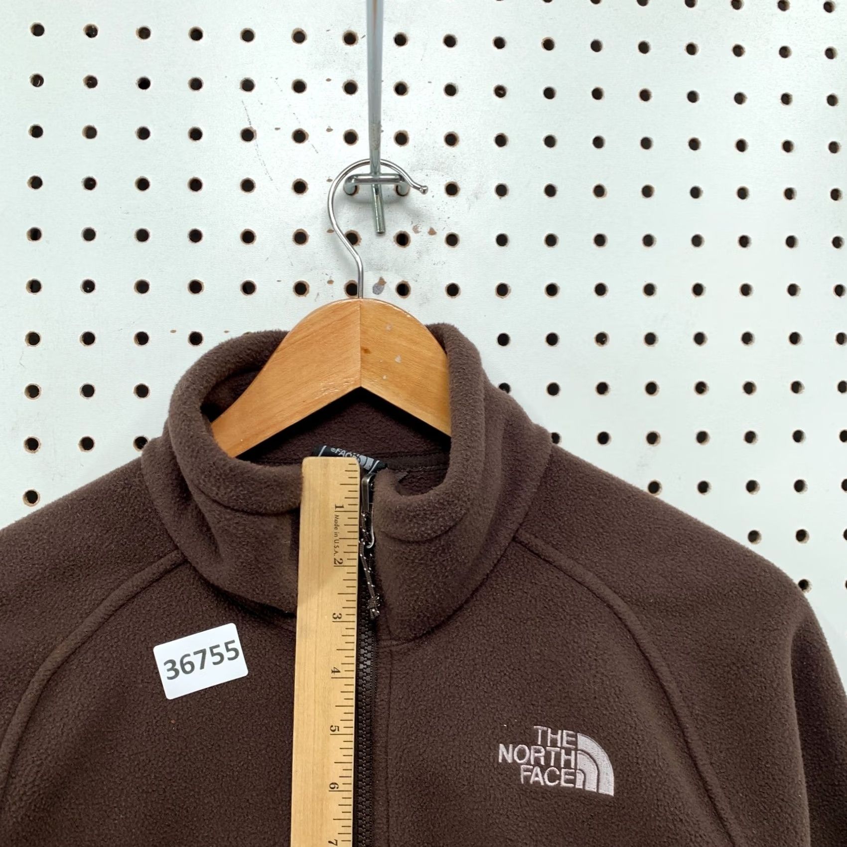 The North Face The North Face Fleece Brown Jacket Womens L Full Zip Outdoor Size L / US 10 / IT 46 - 7 Thumbnail