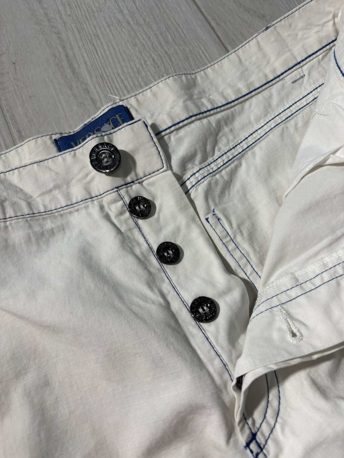 Versace Jeans Couture Versace Jeans Couture Cargo Pants Straight Blue Label Size US 34 / EU 50 - 9 Thumbnail