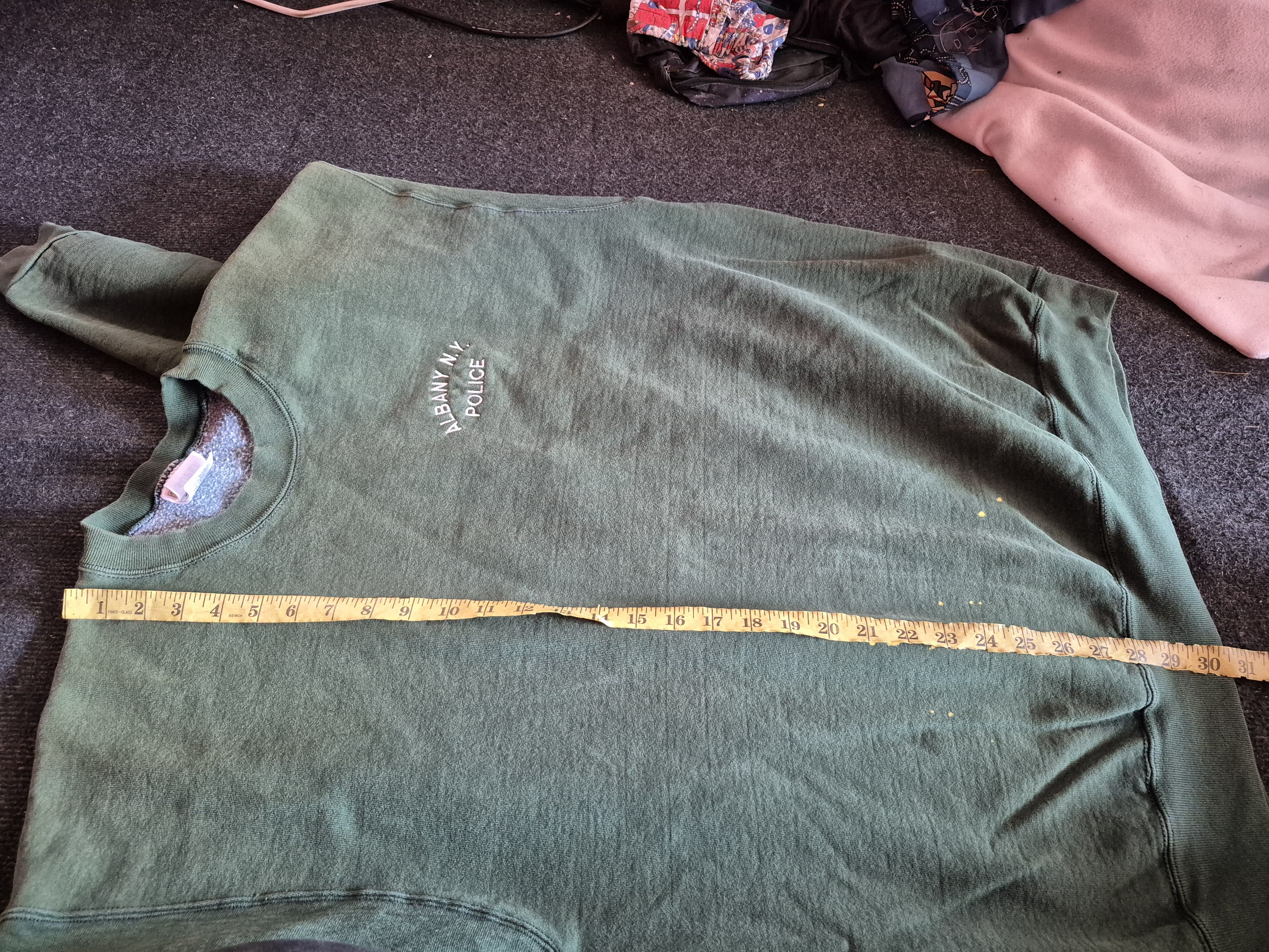 Vintage 🔥 Vintage Albany New York Police Sweatshirt Size US XXL / EU 58 / 5 - 8 Thumbnail