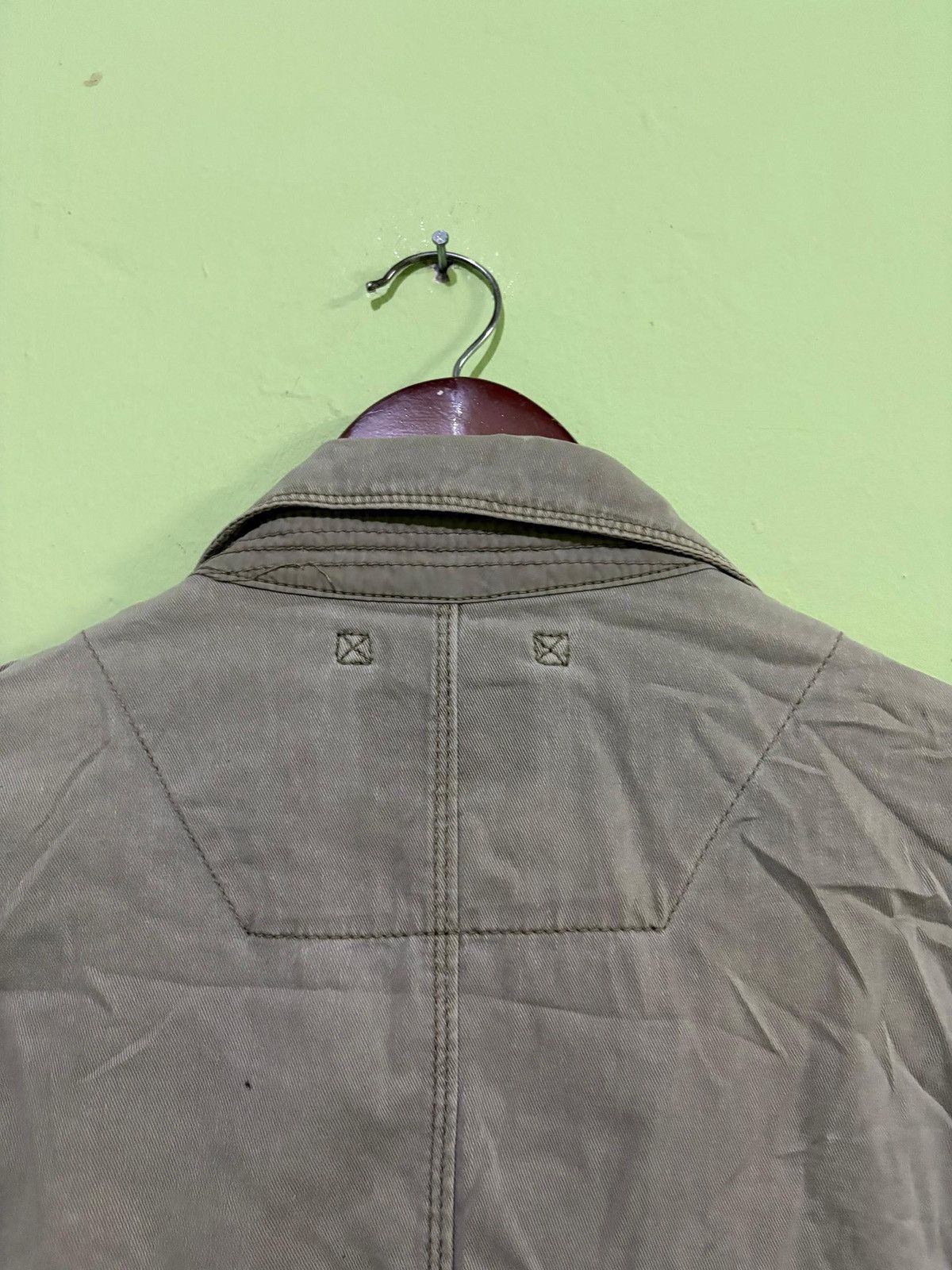 Avirex VTG Avirex Zipper Shirt Single pocket Military Fashion Size US M / EU 48-50 / 2 - 9 Thumbnail