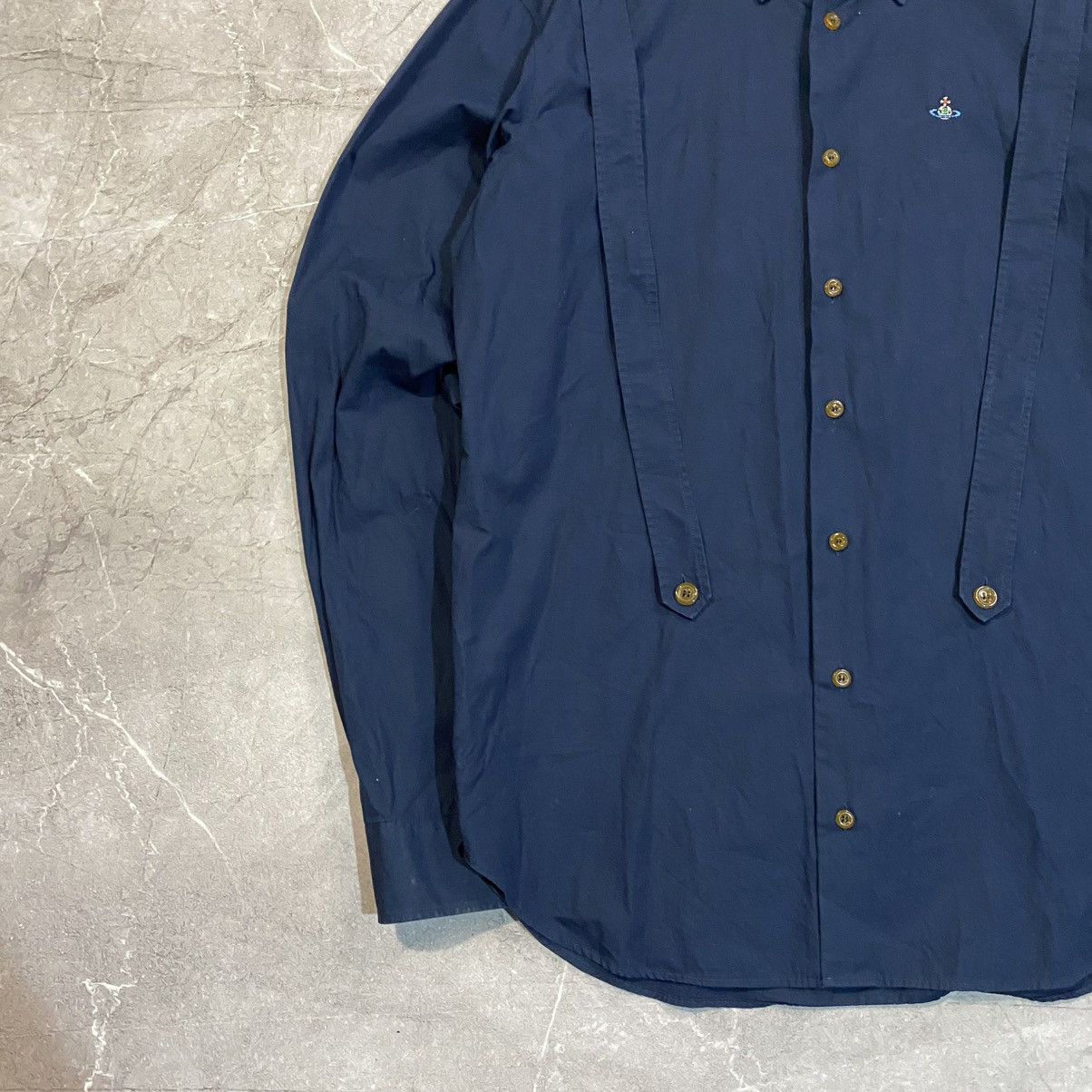 Vivienne Westwood RARE VIVIENNE WESTWOOD SHIRT SMALL LOGO Size US L / EU 52-54 / 3 - 4 Thumbnail