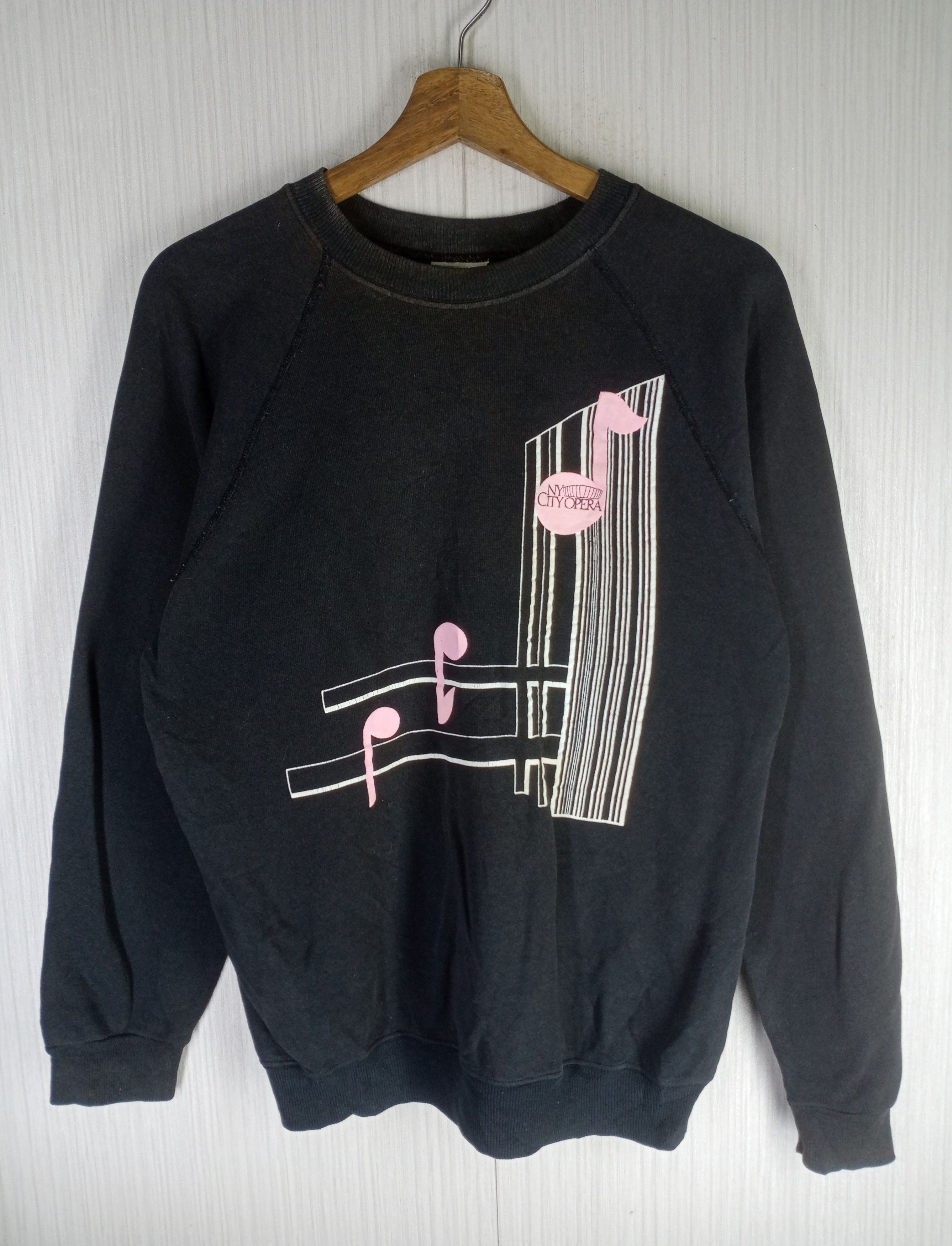 Vintage Rare Vintage 80s NY City Opera Crewneck Sweatshirt Size US M / EU 48-50 / 2 - 1 Thumbnail