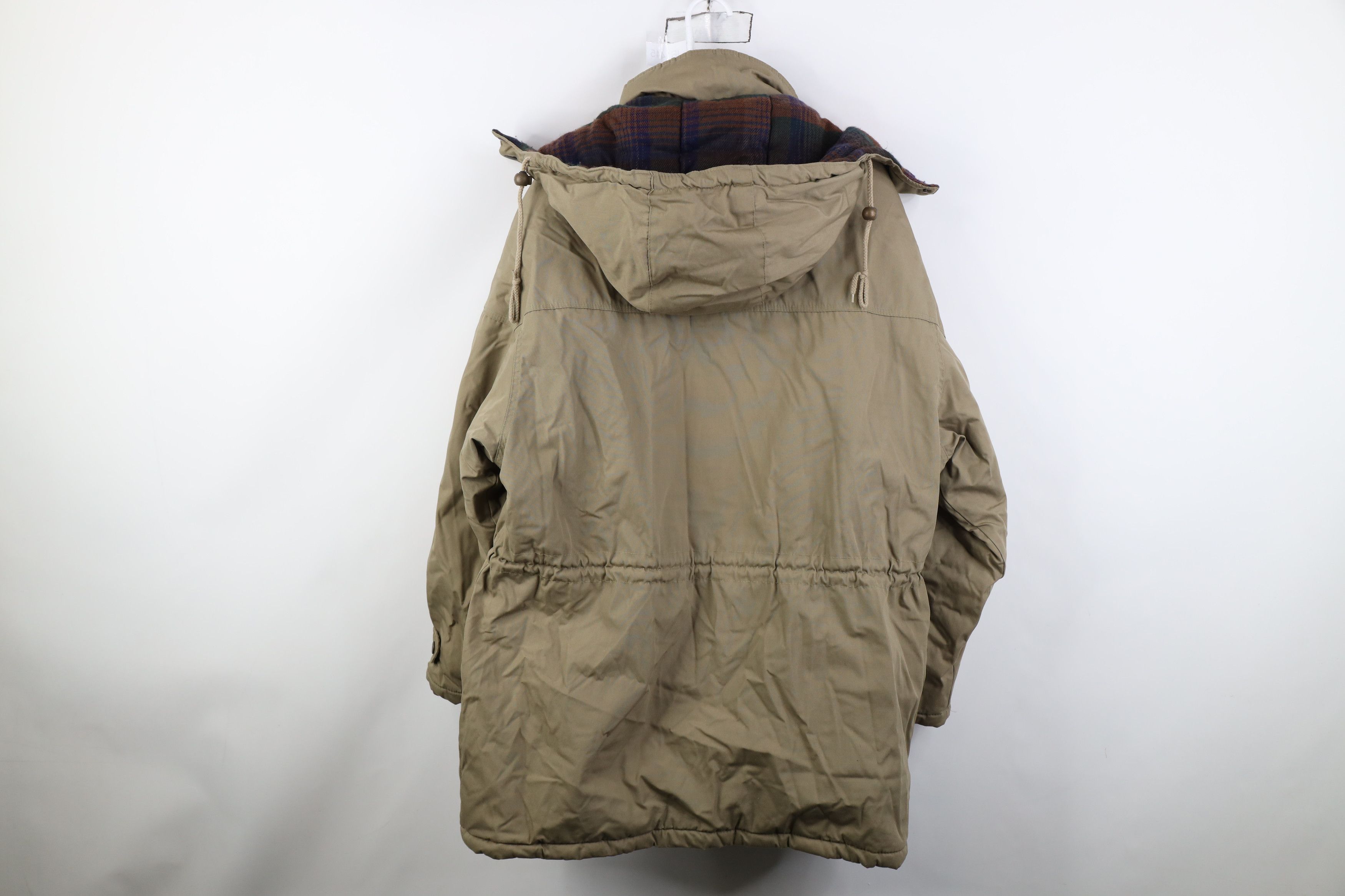 Vintage Vintage 90s Streetwear Lined Hooded Puffer Parka Jacket Size US XL / EU 56 / 4 - 13 Thumbnail