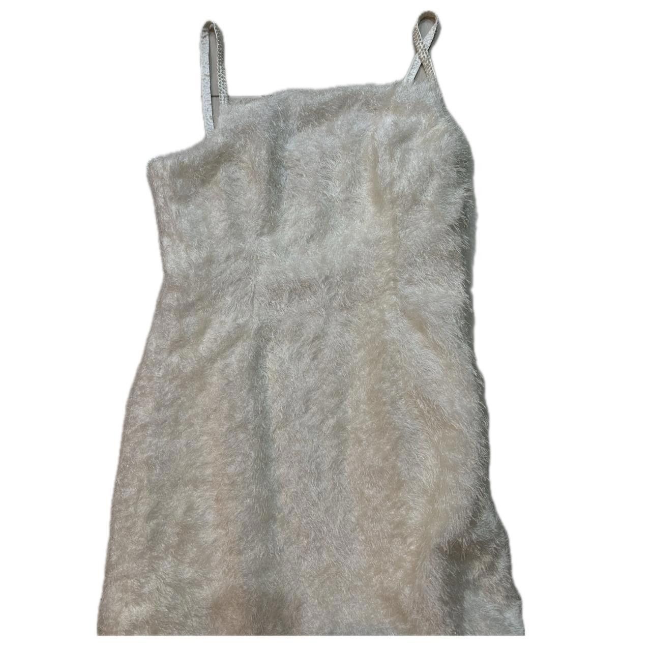 Balenciaga Balenciaga Mode Fluffy Pearl Strap w Layered Skirt Dress Size S / US 4 / IT 40 - 3 Thumbnail