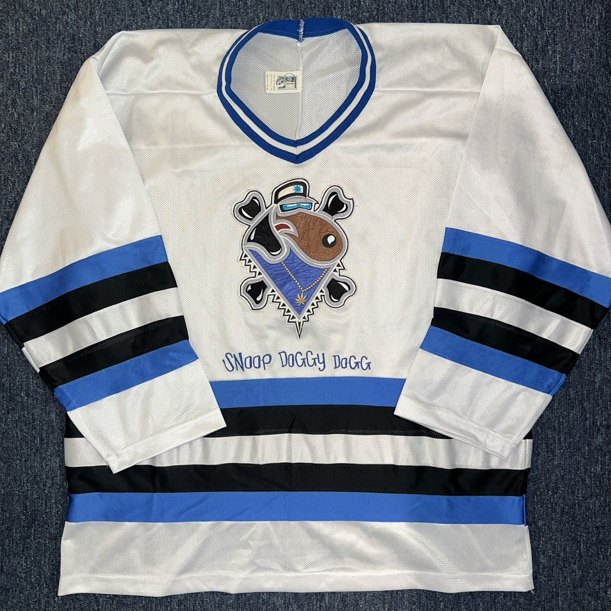 Vintage Vintage 90s Snoop Dogg Hockey Jersey Size US XL / EU 56 / 4 - 1 Thumbnail
