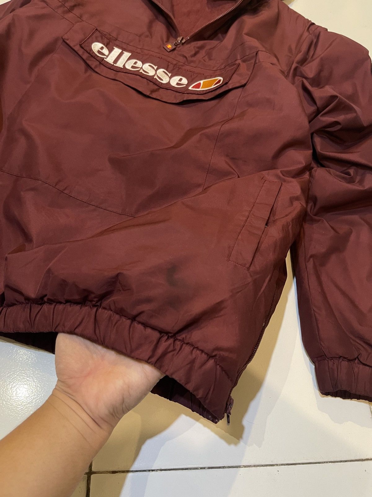 Ellesse Ellesse Monterini Burgundy Jacket Size US L / EU 52-54 / 3 - 9 Thumbnail