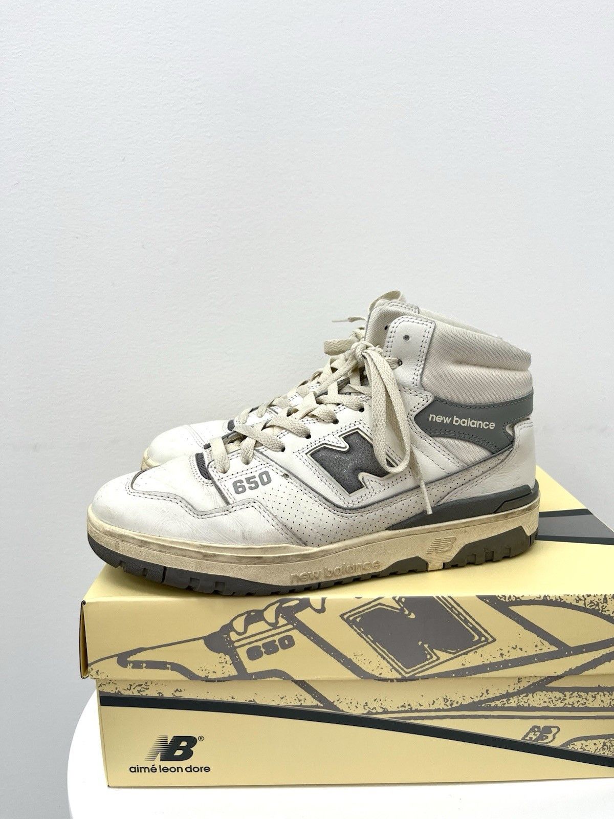 Aime Leon Dore × New Balance Aimé Leon Dore x New Balance 650R Silver Size 10 BB650RA1 Size US 10 / EU 43 - 3 Thumbnail