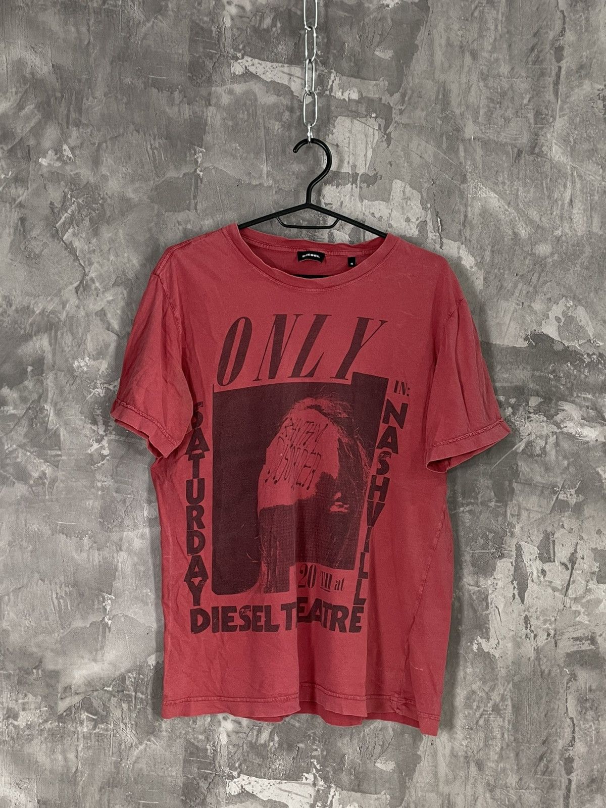 Diesel × Hysteric Glamour × Japanese Brand Y2K Vintage Diesel T-Shirt Big Logo Streetwear Size US S / EU 44-46 / 1 - 1 Thumbnail