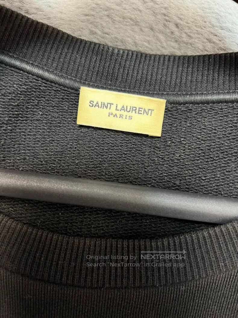 Other Saint Laurent Paris Black Studs Hooded Sweatshirt Size US M / EU 48-50 / 2 - 3 Thumbnail