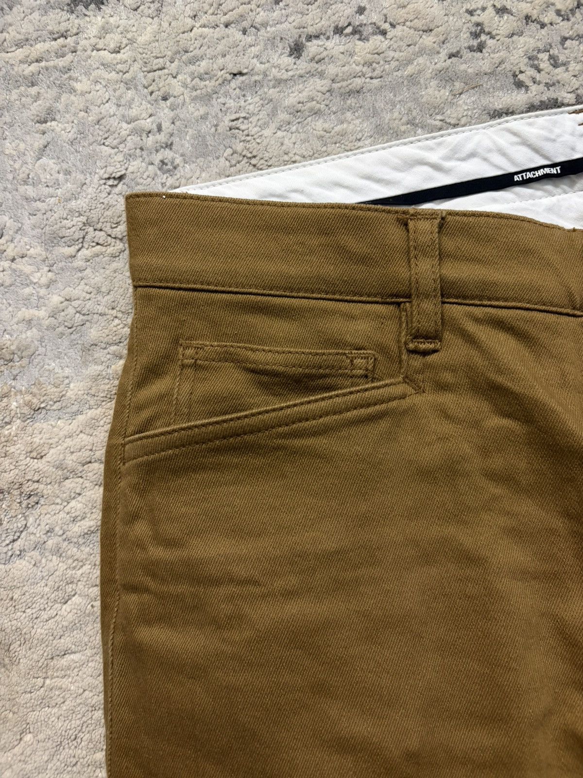 Attachment Attachment by Kazuyuki Kumagai - Brown Chino Denim Size US 31 - 4 Thumbnail