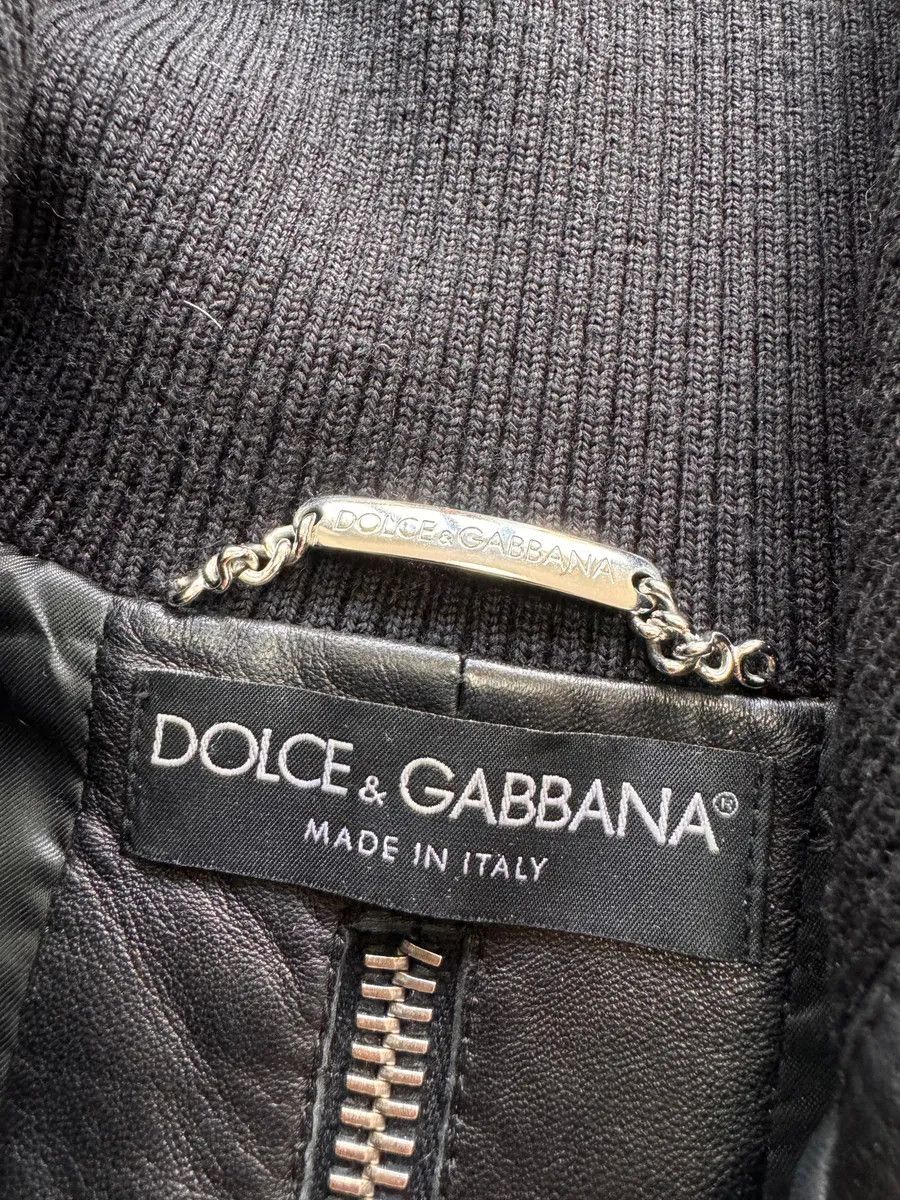 Dolce & Gabbana × Vintage AW2003 Dolce & Gabbana Multi-Zip Leather Jacket Size S / US 4 / IT 40 - 7 Thumbnail