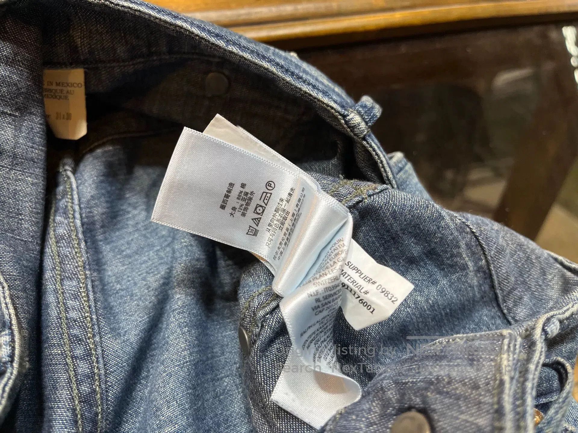 RRL Ralph Lauren rrl vintage patchwork work pants. Size US 31 - 8 Thumbnail