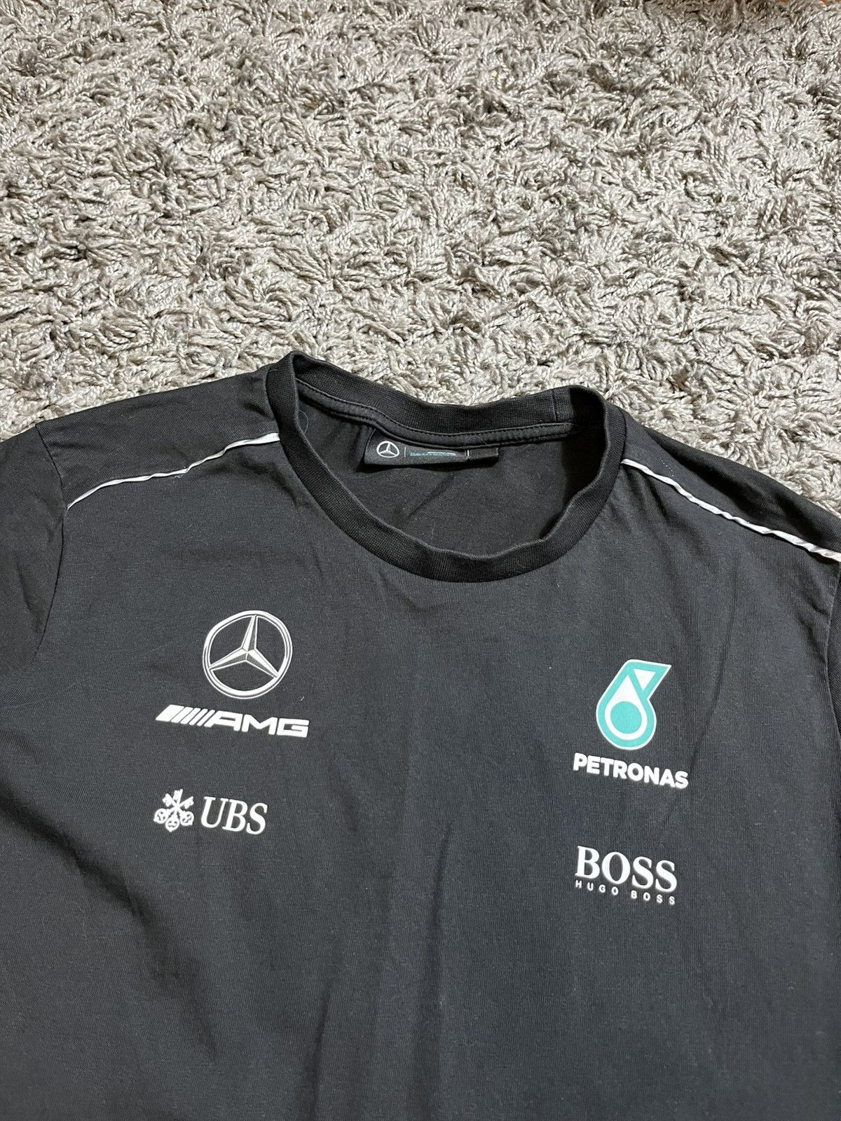 Mercedes-Benz MERCEDES BENZ PETRONAS AMG RACING Y2K COTTON T-SHIRT Size US L / EU 52-54 / 3 - 2 Thumbnail