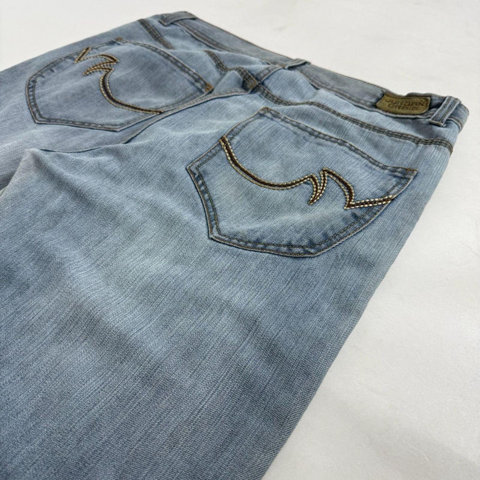 Japanese Brand × Jordan Craig × Vintage Vintage y2k jordan craig baggy wide leg archive grunge jeans Size US 36 / EU 52 - 2 Thumbnail