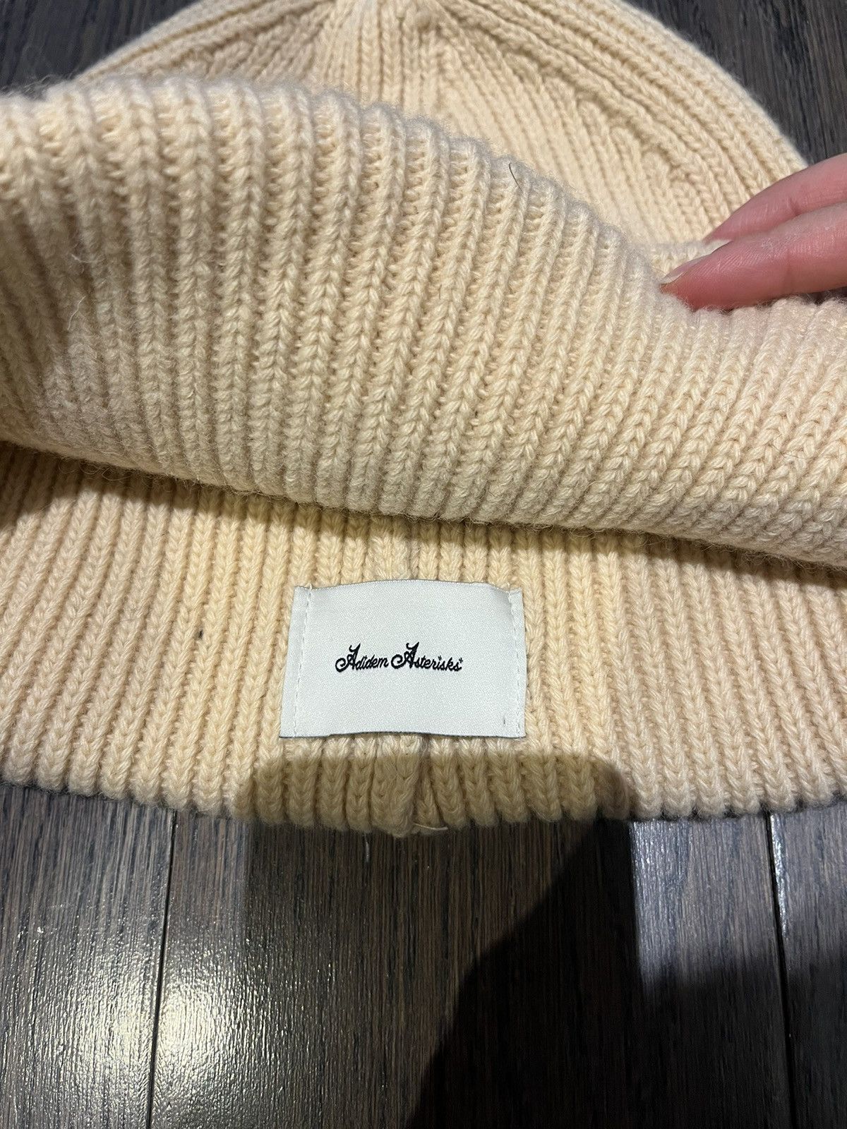 Other Adidem Asterisks Wool Beanie Size ONE SIZE - 2 Thumbnail