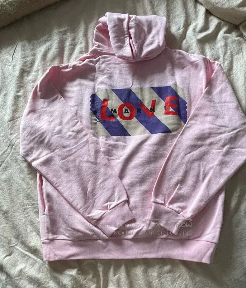Marni Marni Pink Embroidered Men's Hoodie. Size US M / EU 48-50 / 2 - 2 Thumbnail