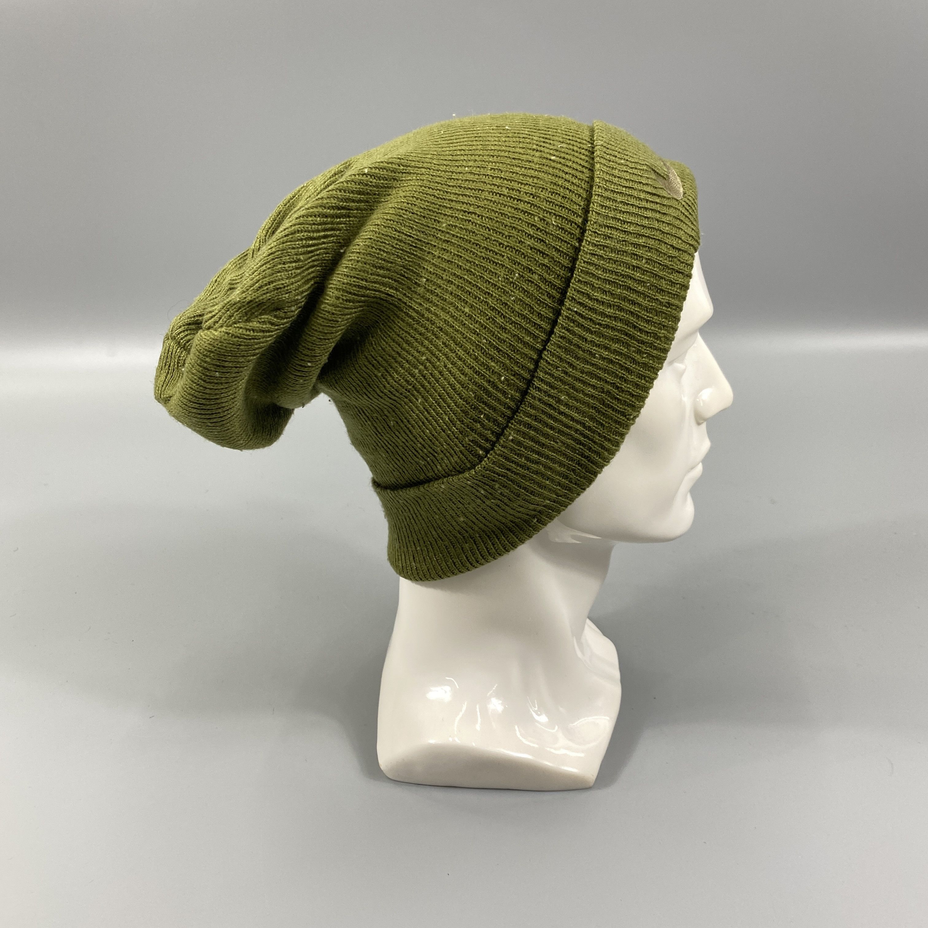 Nike Nike Green Swoosh Slouchy Beanie Hats -BN1187 Size ONE SIZE - 4 Thumbnail