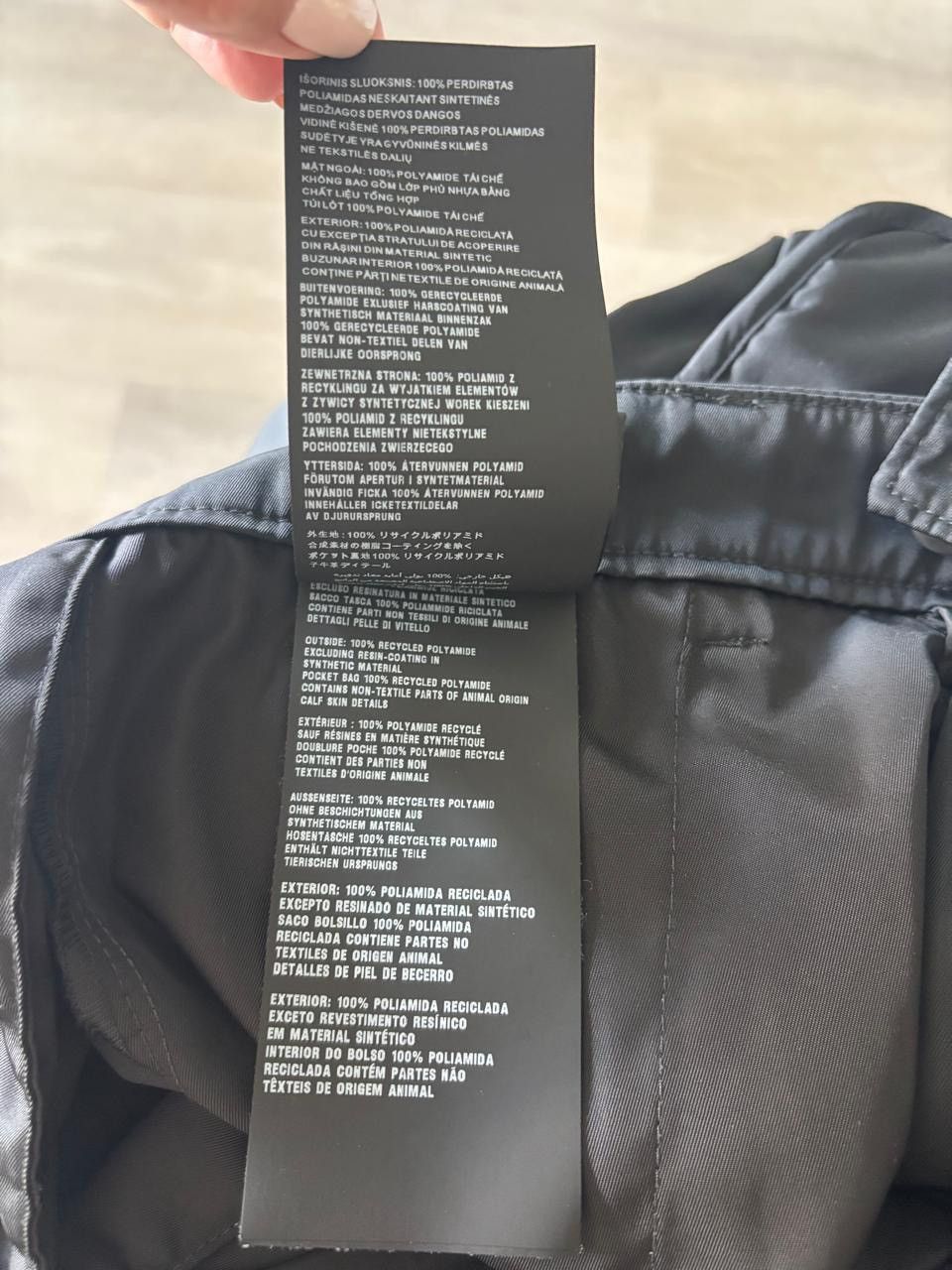 Prada Prada Re-Nylon Cargo Pants Size US 30 / EU 46 - 8 Thumbnail
