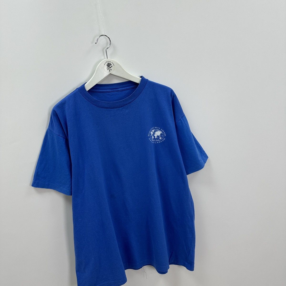 Vintage Vintage 90s Ecological Aware Graphic Nature Earth Art tee Size US XL / EU 56 / 4 - 5 Thumbnail