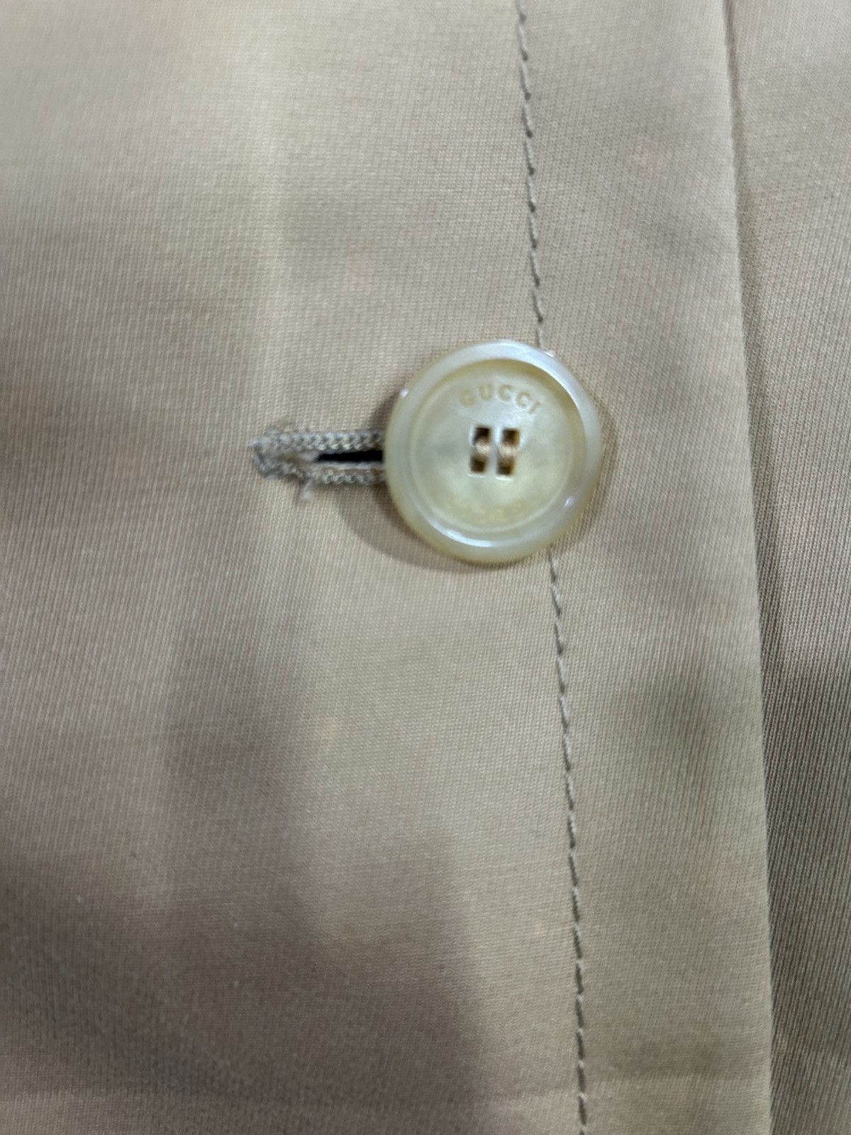 Gucci Vintage gucci trenchcoat big pocket Size XS / US 0-2 / IT 36-38 - 17 Thumbnail